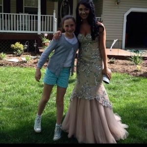 Sherri hill mermaid prom gown